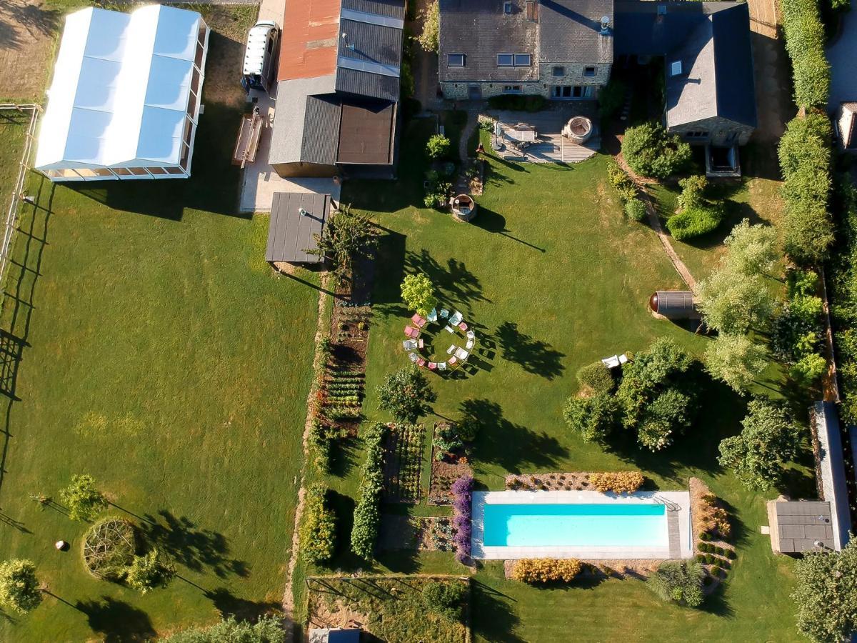 Villa Le Champ Du Coq à Gesves Extérieur photo